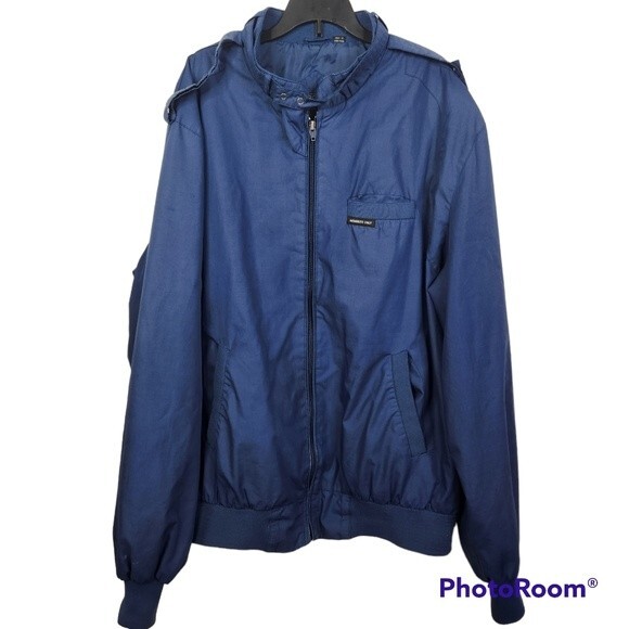Members Only Mens Classic Iconic Racer Full Zip Jacket Size XLT - Picture 1 of 10